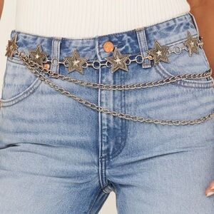 Idyllwind Metallic Star Chain Belt